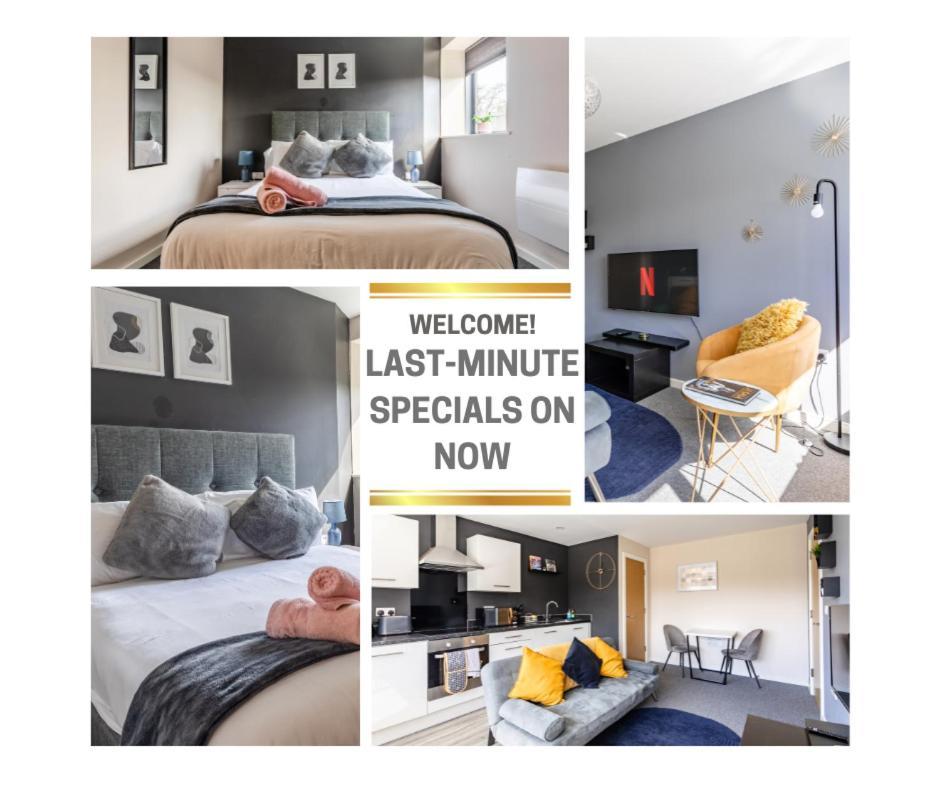 Apartamento Bright 1 Bedroom Flat In Salford With Parking Available Mánchester